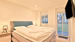 Schlafzimmer - Strandhaus Apartment 08 - Top-Hundeurlaub