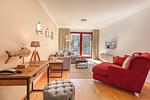 Großzügiger Wohnbereich - Haus Fore - Appartement Hiddensee 1 - Top-Hundeurlaub
