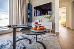 Lichtdurchflutet - der offene Wohn-/Essbereich - Villa Schlossblick - Appartement Bellevue - Top-Hundeurlaub