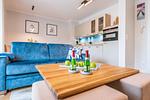Wohnzimmer - Villa Schlossblick - Appartement Meersand - Top-Hundeurlaub