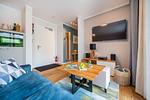 Wohnzimmer - Villa Schlossblick - Appartement Meersand - Top-Hundeurlaub