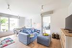 Wohnzimmer - Villa 2. Heimat - Appartement Herzzeit - Top-Hundeurlaub