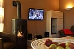 Gaskamin - Ferienhaus Bella Vista - Top-Hundeurlaub