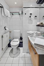 Badezimmer - Strandkorb Bogenstraße - Top-Hundeurlaub