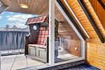 Terrasse - Strandkorb Bogenstraße - Top-Hundeurlaub