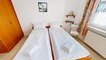 Schlafzimmer - Haus II App. 4 - Top-Hundeurlaub