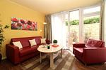 Wohnzimmer - Appartementhaus Villa Patricia Fewo 3 - Top-Hundeurlaub