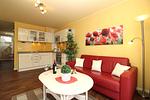 Wohnzimmer - Appartementhaus Villa Patricia Fewo 3 - Top-Hundeurlaub