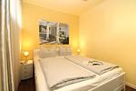 Schlafzimmer - Appartementhaus Villa Patricia Fewo 3 - Top-Hundeurlaub