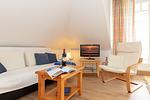 Wohnzimmer - Appartementhaus Sonnenburg Fewo 17 - Top-Hundeurlaub