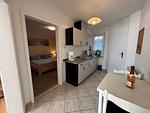 Küche / Küchenzeile - Ferienwohnung 2 im Haus Wiesenblick - Top-Hundeurlaub