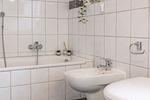 Badezimmer - Ferienhaus Mühlenblick 50C - Top-Hundeurlaub