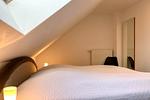 Doppelbett im dritten Schlafzimmer - Wohnung 07-7 - Top-Hundeurlaub