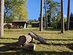 Ferienhaus Natur-Spunk  - 1.400 m² mit blickdichtem 1,80 m hohen Zaun - Top-Hundeurlaub