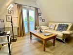Wohnzimmer - Ferienwohnung 7 - Top-Hundeurlaub