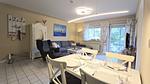 Wohnzimmer - Ferienwohnung "Lieblingsplatz" in Kalifornien an der Ostsee - Top-Hundeurlaub