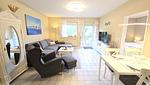 Wohnzimmer - Ferienwohnung "Lieblingsplatz" in Kalifornien an der Ostsee - Top-Hundeurlaub