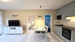Wohnzimmer - Ferienwohnung "Lieblingsplatz" in Kalifornien an der Ostsee - Top-Hundeurlaub