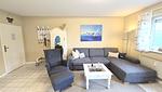 Wohnzimmer - Ferienwohnung "Lieblingsplatz" in Kalifornien an der Ostsee - Top-Hundeurlaub