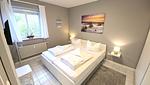 Schlafzimmer - Ferienwohnung "Lieblingsplatz" in Kalifornien an der Ostsee - Top-Hundeurlaub