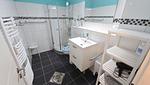 Badezimmer - Ferienwohnung "Lieblingsplatz" in Kalifornien an der Ostsee - Top-Hundeurlaub