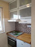 Küche / Küchenzeile - Ferienhaus ''Küstenperle'' Schönberg - Kalifornien - Top-Hundeurlaub