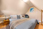 Schlafzimmer - Ferienhaus ''Küstenperle'' Schönberg - Kalifornien - Top-Hundeurlaub