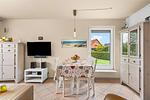 Wohnzimmer - Ferienhaus ''Küstenperle'' Schönberg - Kalifornien - Top-Hundeurlaub