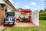 Terrasse - Ferienhaus ''Küstenperle'' Schönberg - Kalifornien - Top-Hundeurlaub