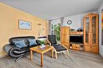 Wohnzimmer - Ferienwohnung Ostseeoase Schönberger Strand - Top-Hundeurlaub