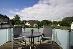 Balkon - FeWo13-5: strandnah,Balkon,Sauna,Pool - Top-Hundeurlaub