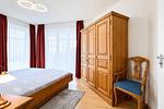 Schlafzimmer mit Kleiderschrank - Wohnung 39 - Top-Hundeurlaub