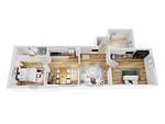 Grundriss - Ferienwohnung 507 - Top-Hundeurlaub