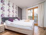 Schlafzimmer mit Doppelbett - Wohnung 2.1 - Möwennest - Top-Hundeurlaub