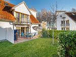 Terrasse mit Strandkorb - Wohnung 2.1 - Möwennest - Top-Hundeurlaub