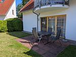 möblierte Terrasse - Wohnung 2.3 - Waldesruh - Top-Hundeurlaub