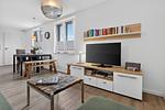 Wohnzimmer - Haus Hahnen Whg. 1 - Top-Hundeurlaub