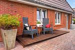 Terrasse - Haus Hahnen Whg. 1 - Top-Hundeurlaub