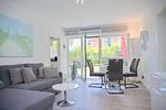 Wohnzimmer - Kurparkresidenz "Sandkorn 6" inkl. WLAN - Top-Hundeurlaub