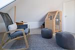 Wellnessbereich mit Sauna und Sitzgelegenheit - Strandoase - Wohnung 3 - Top-Hundeurlaub