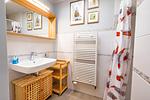 Badezimmer - Ferienhaus Tintenfisch - Top-Hundeurlaub