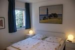 Schlafzimmer - Ferienwohnung "Blaue Perle" Schönberger Strand - Top-Hundeurlaub