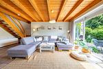 Wohnzimmer - Ferienhaus "Familie Buechler" Ostertill 03 - Top-Hundeurlaub