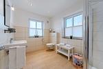 Badezimmer - Doppelhaus Lütt Wisch Hus - Top-Hundeurlaub