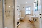 Badezimmer - Doppelhaus Lütt Wisch Hus - Top-Hundeurlaub