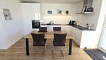Wohnzimmer - Ferienwohnung "Sandy Beach" in Schönberg-Kalifornien - Top-Hundeurlaub