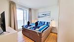 Schlafzimmer - Ferienwohnung "Sandy Beach" in Schönberg-Kalifornien - Top-Hundeurlaub