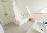 Badezimmer - Haus Uhlenhorst WE 1 - besondere Lage am Schloss - Top-Hundeurlaub