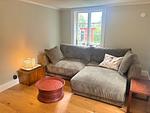 Gemütliches Wohnzimmer im Ferienhaus Fiskebon in Figeholm - Fiskebon - Top-Hundeurlaub