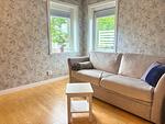 Gemütliche Sofaecke im Wohnzimmer von Blå Havet in Figeholm - Blå Havet - Top-Hundeurlaub